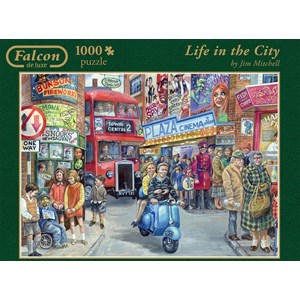 Jumbo (11090) - Jim Mitchell: "Life in the City" - 1000 pièces