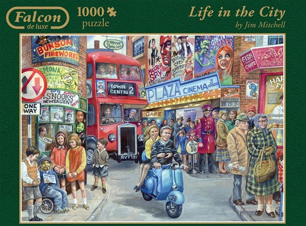 Jumbo (11090) - Jim Mitchell: "Life in the City" - 1000 pièces