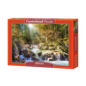 Castorland (C-200382) - "Le Ruisseau de la Forêt" - 2000 pièces