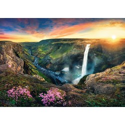 Trefl (27091) - "Haifoss Waterfall, Iceland" - 2000 pièces