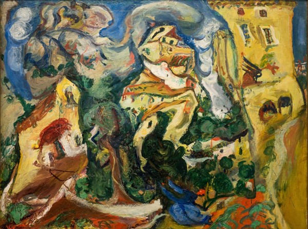 Grafika (00451) - Chaim Soutine: "Le Village, 1923" - 2000 pièces
