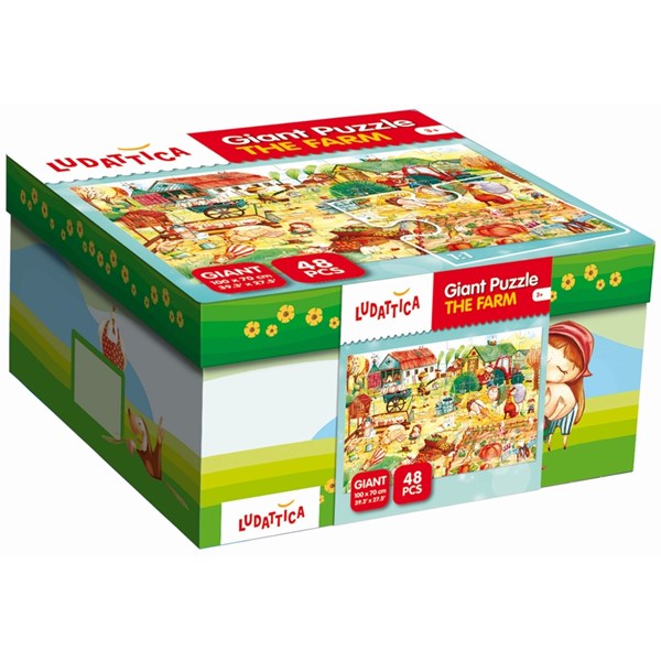 Ludattica (52479) - "Farmyard Friends" - 48 pièces