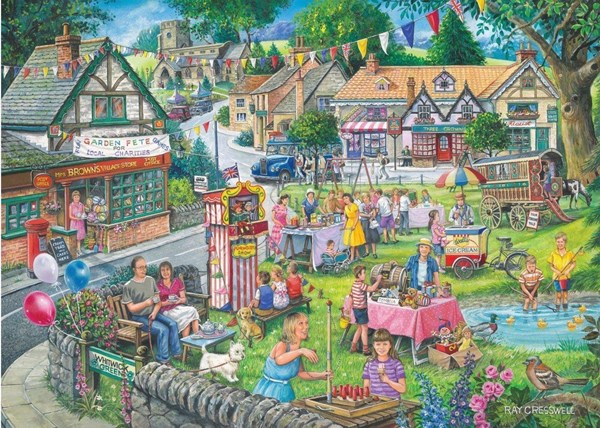 The House of Puzzles (2940) - "Summer Green" - 1000 pièces