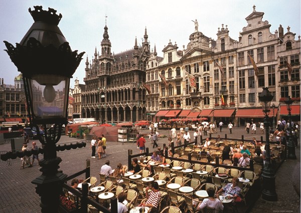 PuzzelMan (407) - "Belgique, Bruxelles" - 1000 pièces