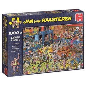 Jumbo (19060) - Jan van Haasteren: "The Roller Disco" - 1000 pièces