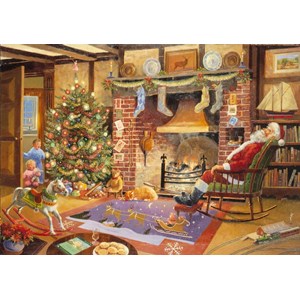The House of Puzzles (1158) - "Christmas Collectors Edition No.1, Caught Napping" - 1000 pièces