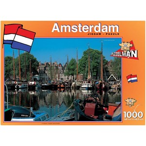 PuzzelMan (432) - "Pays Bas, Amsterdam" - 1000 pièces