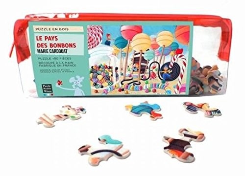 Puzzle Michele Wilson (W149-50) - "Le pays des bonbons" - 50 pièces
