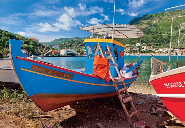 Jumbo (18332) - "Lac en Grèce" - 1000 pièces