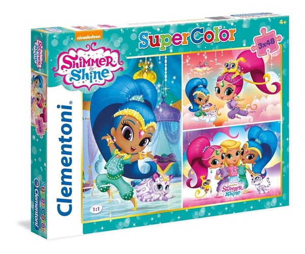 Clementoni (25218) - "Shimmer & Shine" - 48 pièces