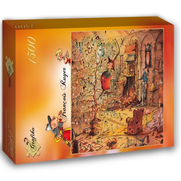 Grafika (02167) - François Ruyer: "Sorcière" - 1500 pièces