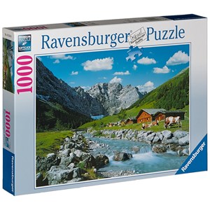 Ravensburger (19216) - "La montagne des Karwendel, Autriche" - 1000 pièces