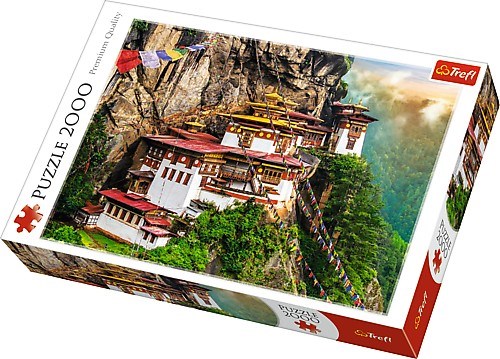 Trefl (27092) - "Tiger's Nest, Bhutan" - 2000 pièces