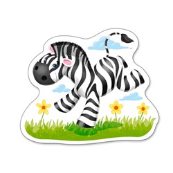 Castorland (B-005017) - "Animaux d'Afrique" - 3 4 6 9 pièces