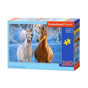 Castorland (B-27378) - "The Winter Horses" - 260 pièces