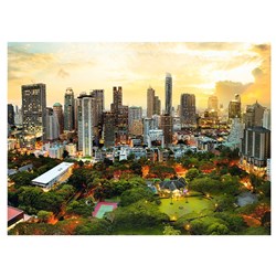 Trefl (33060) - "Coucher de Soleil à Bangkok" - 3000 pièces