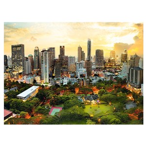 Trefl (33060) - "Coucher de Soleil à Bangkok" - 3000 pièces