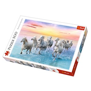 Trefl (37289) - "Galloping White Horses" - 500 pièces