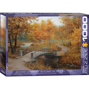 Eurographics (6000-0979) - Eugene Lushpin: "Autumn in an Old Park" - 1000 pièces