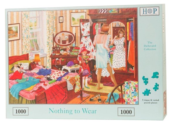 The House of Puzzles (3251) - "Nothing To Wear" - 1000 pièces