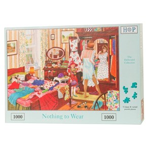 The House of Puzzles (3251) - "Nothing To Wear" - 1000 pièces