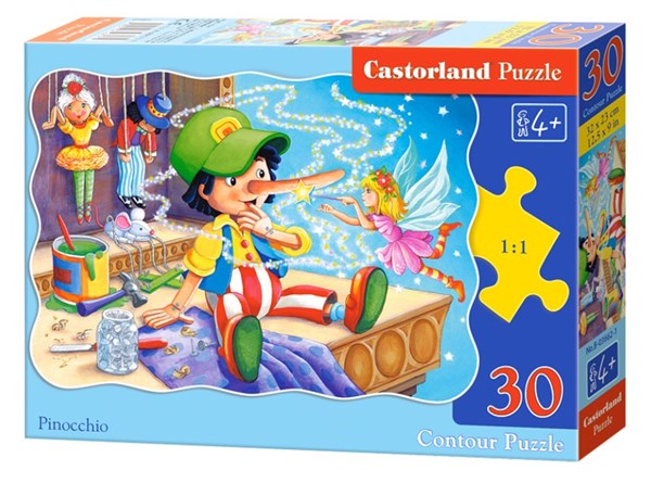 Castorland (B-03662) - "Pinocchio" - 30 pièces