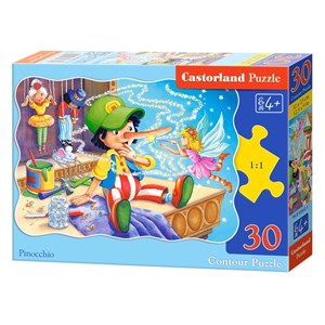 Castorland (B-03662) - "Pinocchio" - 30 pièces