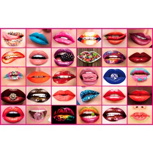 Piatnik (547744) - "Lips" - 1000 pièces