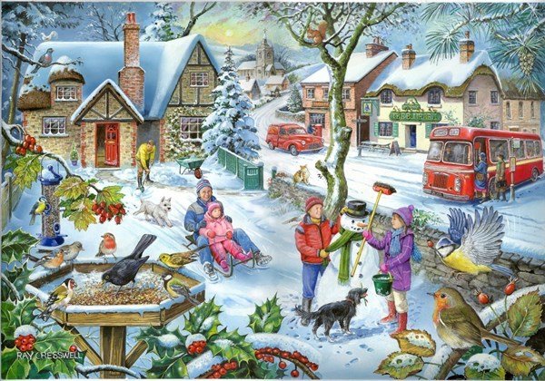 The House of Puzzles (2728) - "In The Snow" - 1000 pièces