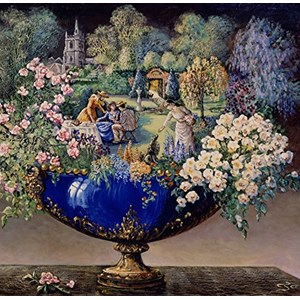 Grafika (02316) - Josephine Wall: "Afternoon Tea" - 1500 pièces