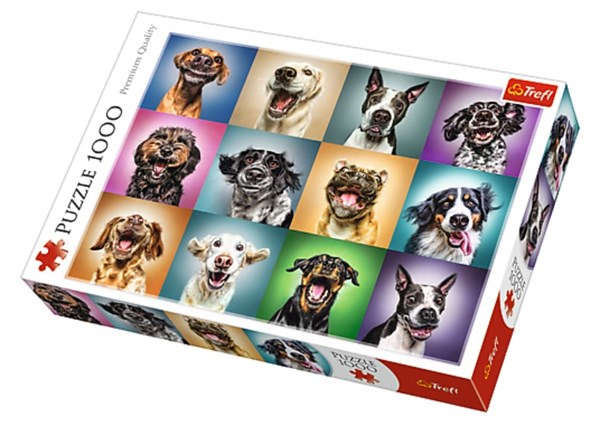 Trefl (10462) - "Funny Dog Portraits" - 1000 pièces