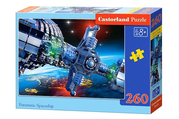 Castorland (B-27408) - "Futuristic Spaceship" - 260 pièces