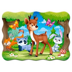 Castorland (B-03570) - "A Deer and Friends" - 30 pièces