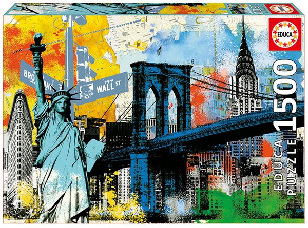 Educa (17120) - "Urban Liberty" - 1500 pièces