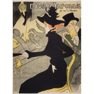 Grafika Kids (00453) - Henri de Toulouse-Lautrec: "Divan Japonais, 1892-1893" - 300 pièces