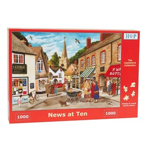The House of Puzzles (4050) - "News At Ten" - 1000 pièces