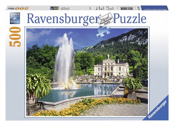 Ravensburger (14255) - "Linderhof Palace, Germany" - 500 pièces