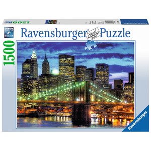 Ravensburger (16272) - "Skyline New York City" - 1500 pièces