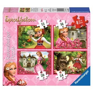Ravensburger (07055) - "Your girlfriends from the Efteling" - 12 14 20 24 pièces