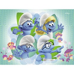 Ravensburger (06920) - "The Smurfs" - 12 16 20 24 pièces
