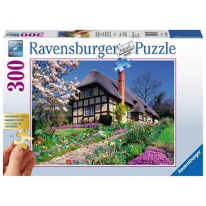 Ravensburger (13684) - "Country house in spring" - 300 pièces