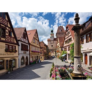 Ravensburger (13607) - "Rothenburg ob der Tauber" - 500 pièces