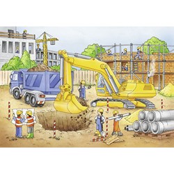 Ravensburger (08899) - "Sur le Chantier BTP" - 24 pièces
