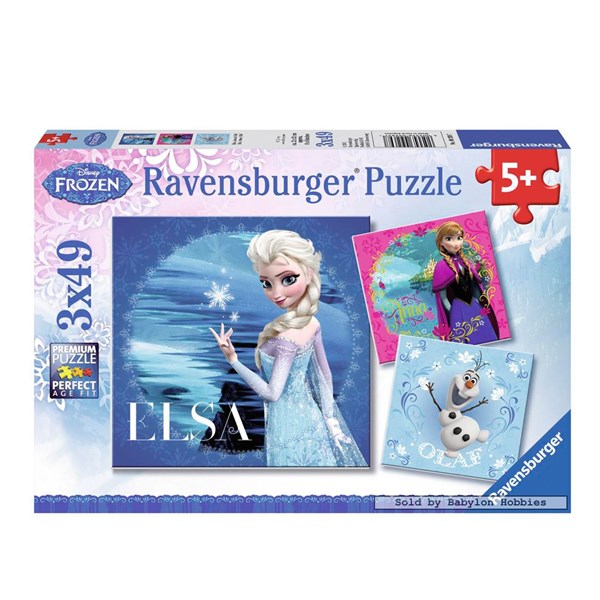Ravensburger (09269) - "Reine des Neiges" - 49 pièces