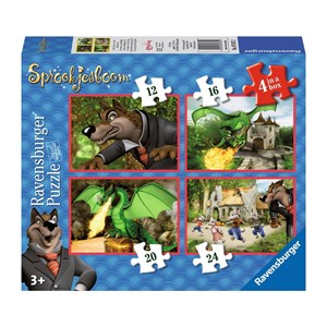 Ravensburger (07073) - "Your pals from the Efteling puzzle, 4 in 1" - 12 16 20 24 pièces