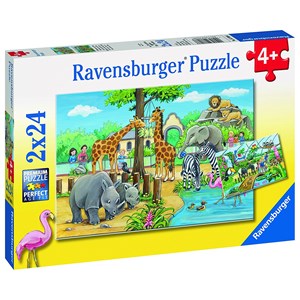 Ravensburger (07806) - "Au Zoo" - 24 pièces