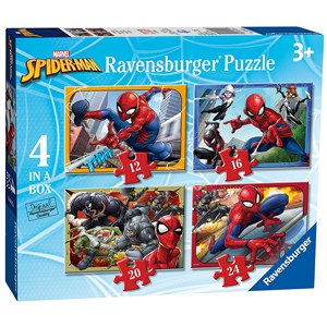 Ravensburger (06915) - "Spiderman" - 12 16 20 24 pièces