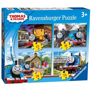 Ravensburger (07070) - "Thomas &Friends" - 12 16 20 24 pièces