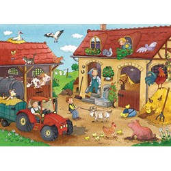 Ravensburger (07560) - "Métiers de la Ferme" - 12 12 pièces