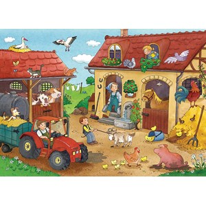Ravensburger (07560) - "Métiers de la Ferme" - 12 12 pièces